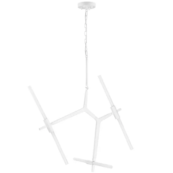Lightstar 742066 Люстра STRUTTURA 6х6W (led) G9 БЕЛЫЙ МАТОВЫЙ