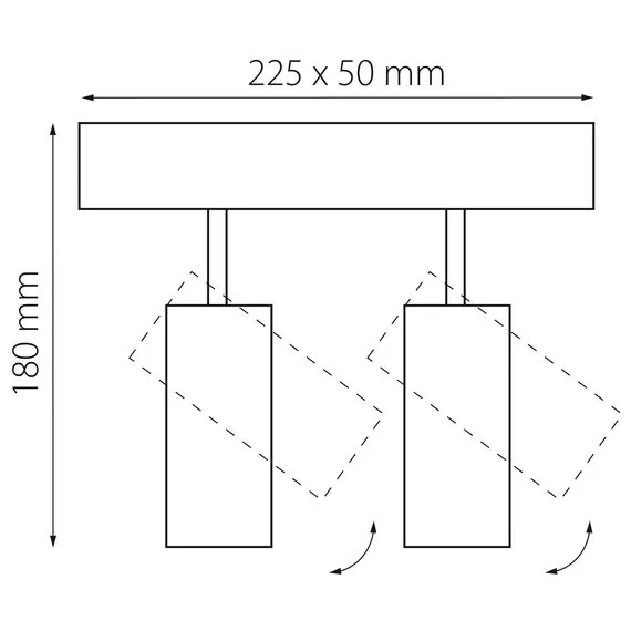 Lightstar 205506 Светильник д/1-фазн трека TETA  APP LED 2х9W 1560LM COB 24G БЕЛЫЙ PRO 3000-6000K DIM, изображение 2