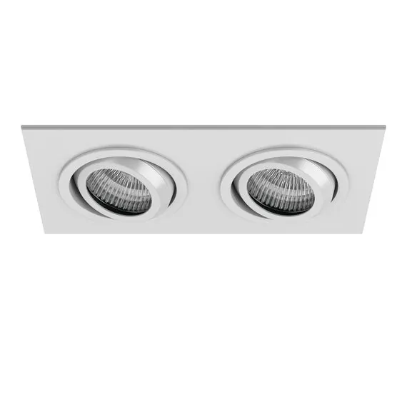Lightstar 011612 Светильник SINGO X2 MR16/HP16 БЕЛЫЙ