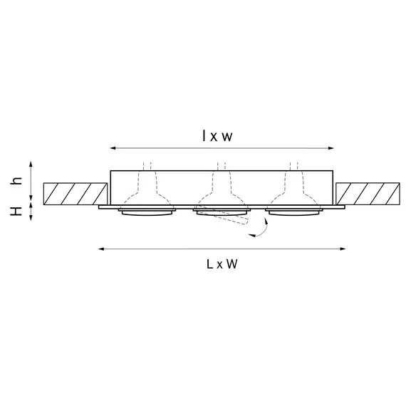 Lightstar 011613 Светильник SINGO X3 MR16/HP16 БЕЛЫЙ, изображение 2