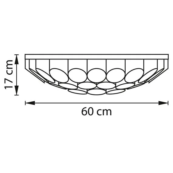 Lightstar 720407 Люстра SIENA 40х40W G9 ЧЕРНЫЙ/ЗОЛОТО, изображение 2