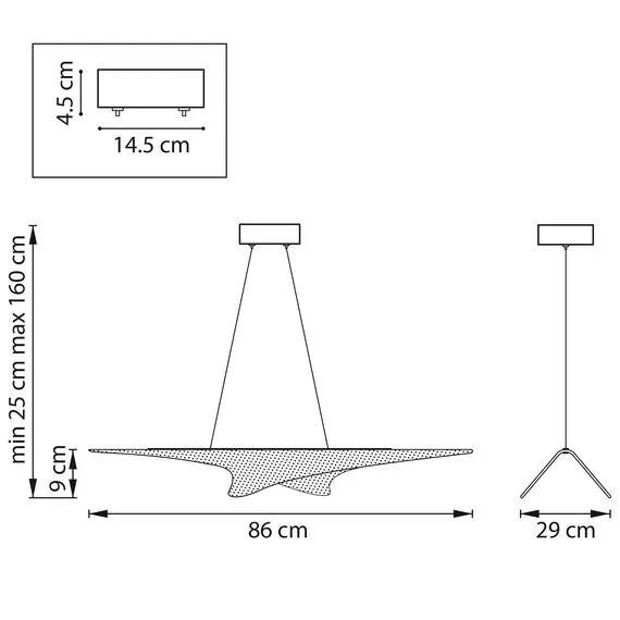 Lightstar 731313 Люстра VARESE 29W LED 2888LM 120G ЗОЛОТО 3000K, изображение 2