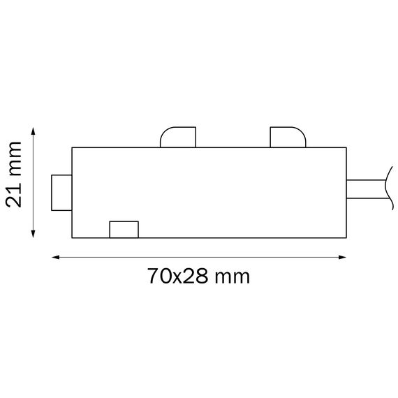 Lightstar 505116 Питание боковое трековое однофазное TETA БЕЛЫЙ для PRO, изображение 2