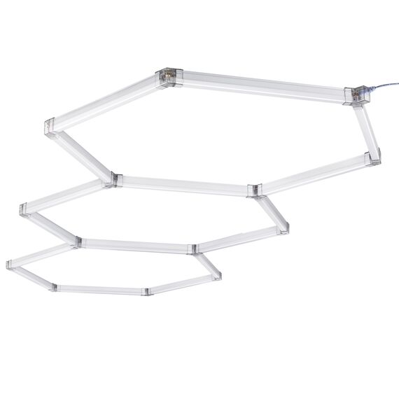 Lightstar V10A450044 Три последовательные соты VARIETA 11х7W 450044 (16) + 450005 (9) + 450006 (5) + 450000 (1