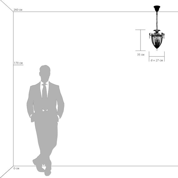 Lightstar 790034 Люстра SCHON 3x60W E14 Silver, изображение 4
