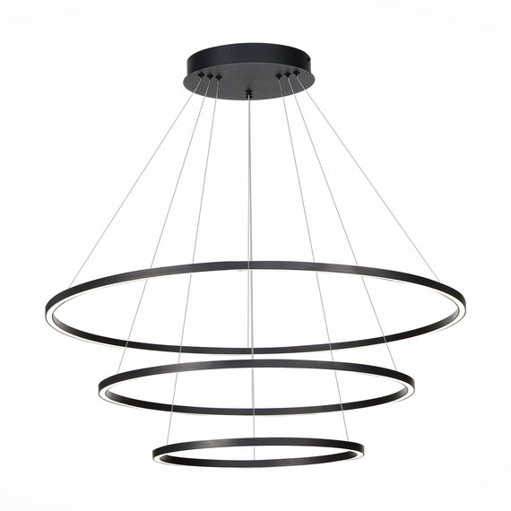 ST LUCE ST605.403.114 Cветильник подвесной SMART Черный/Белый LED 1*114W 2800-6500K, изображение 2