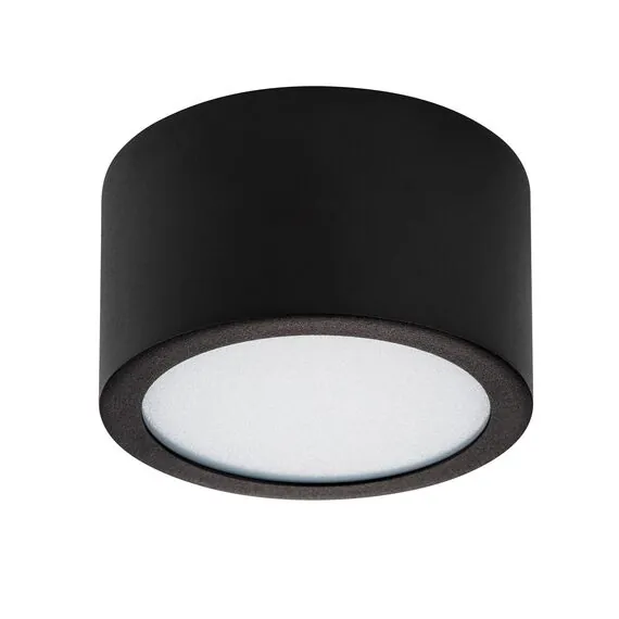 Lightstar 380174 Светильник ZOLLA CYL LED-RD 8W 640LM ЧЕРНЫЙ 4000K IP65
