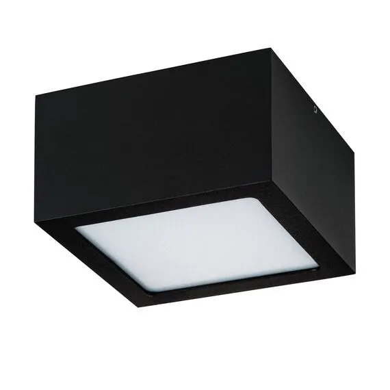 Lightstar 380273 Светильник ZOLLA QUAD LED-SQ 8W 640LM ЧЕРНЫЙ 3000K IP65