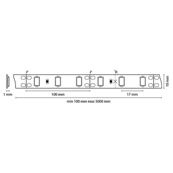 Lightstar 400072 Лента 5630LED 12V 28.8W/m 60LED/m 40-45lm/LED IP20 2700K-3000K 200m/box ТЕПЛЫЙ БЕЛЫЙ СВЕТ, изображение 2