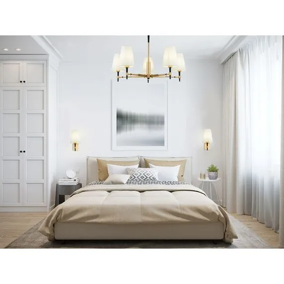 Maytoni H001CL-05BS Люстра Zaragoza E14х5, изображение 2