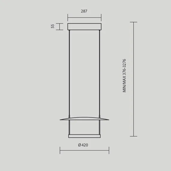 Maytoni MOD280PL-L23B3K1Подвесной светильник, изображение 5