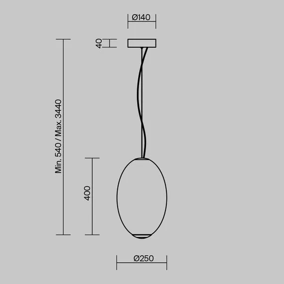 Maytoni MOD397PL-L19CH3K Подвесной светильник, изображение 6