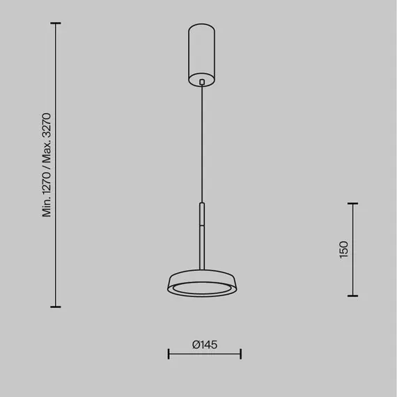 Maytoni Decorative MOD041PL-L15WG3K Светильник подвесной El, изображение 5