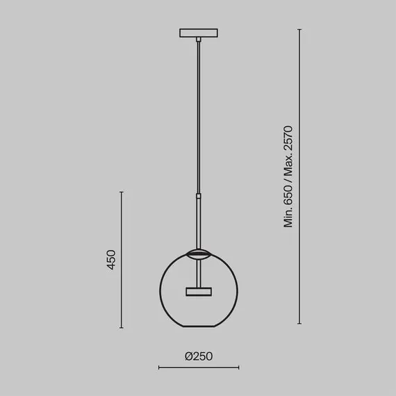 Maytoni Decorative MOD055PL-L12G3K Подвесной светодиодный светильник Cometa, изображение 8