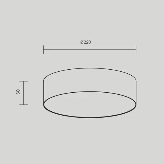 Maytoni Technical C032CL-24W4K-RD-W Потолочный светильник Zon, изображение 9