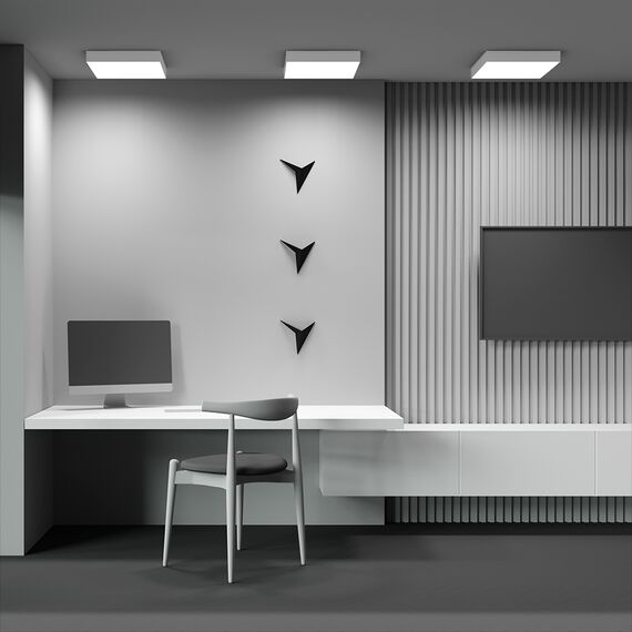 Maytoni Technical C032CL-45W4K-SQ-W Потолочный светильник Zon 4000K 45W 120°, изображение 6