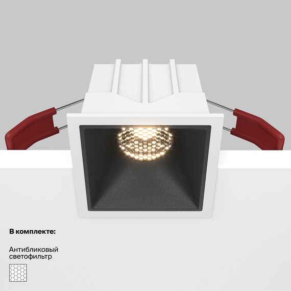 Maytoni Technical DL043-01-10W3K-SQ-WB Модульный встраиваемый светодиодный светильник Alfa LED, изображение 8