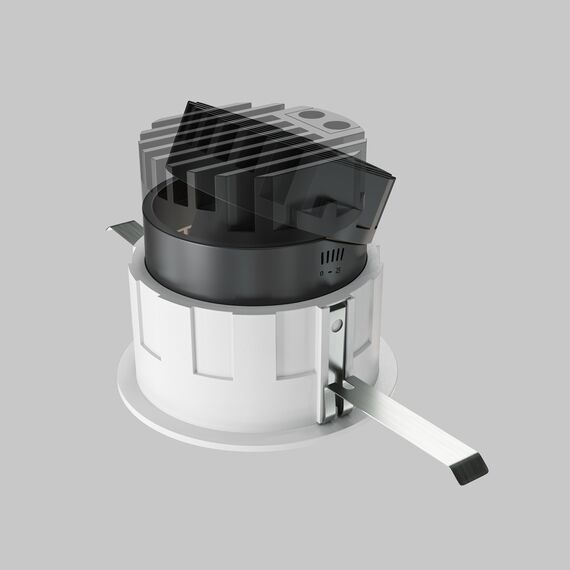 Maytoni Technical DL057-10W3K-W Светильник встраиваемый светодиодный Wise, изображение 5