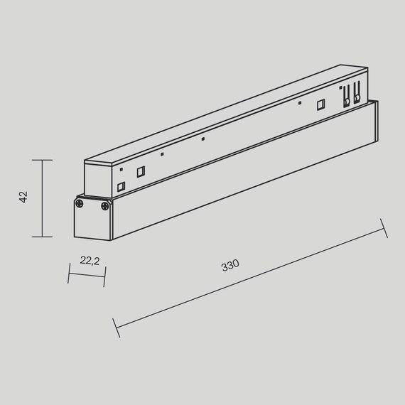 Maytoni Technical TRX034DR4-200W Блок питания встраиваемый Exility, изображение 5