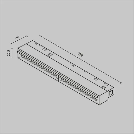Maytoni Technical TR106-2-12W3K-W Трековый магнитный светодиодный светильник Exility Parete, изображение 8