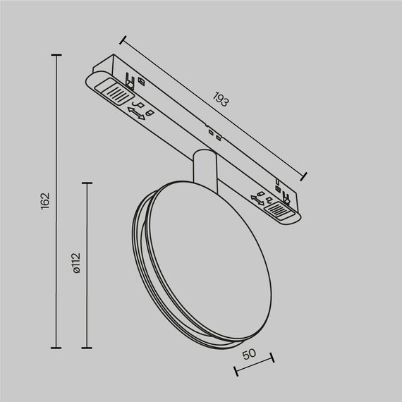 Maytoni Technical TR090-4-6W-DS-B Трековый светильник Outline Exility 2700-6000K 6Вт 180°, изображение 8