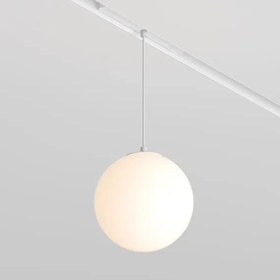 Maytoni Technical TR039-2-5W3K-W Трековый подвесной светильник Luna Exility 3000K 5Вт 360°