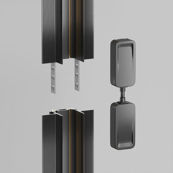 Maytoni Technical TRA084C-B-12 Коннектор питания прямой Radity встраиваемый черный, изображение 4
