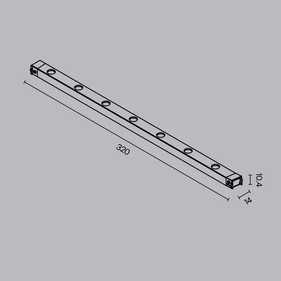Maytoni Technical TR174-1-12WTW-M-B Трековый магнитный светодиодный светильник Basity Points, изображение 8