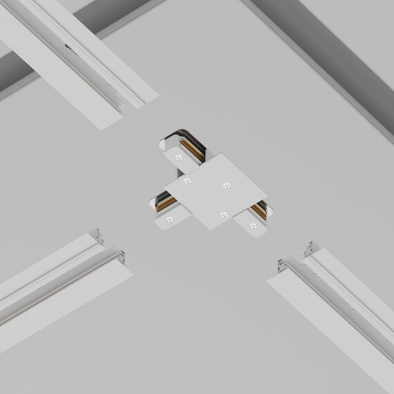 Maytoni Technical TRA002CT-11W Коннектор Т-образный Unity встраиваемый белый, изображение 5