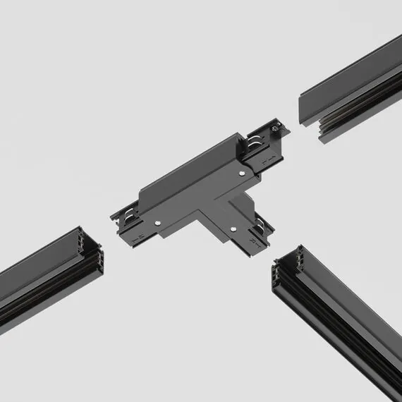Maytoni Technical TRA005CT-31B-R Коннектор Т-образный правый Trinity черный, изображение 4