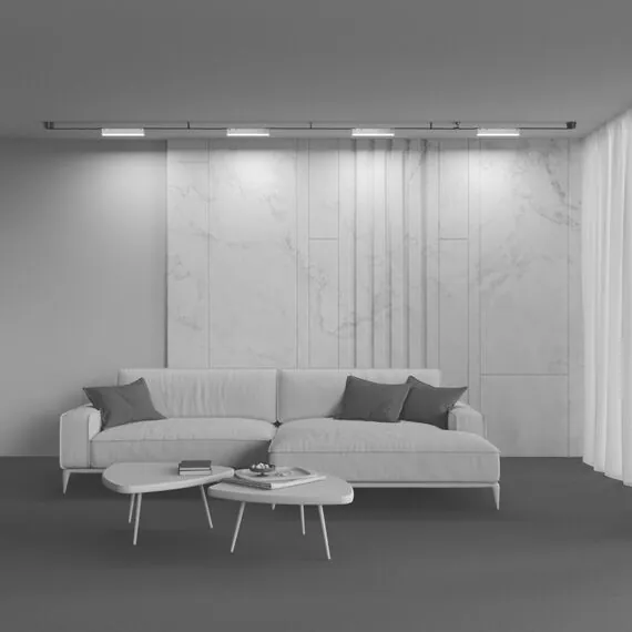 Maytoni Technical TR129B-12W4K-W Подвесной светильник Basis Parity 4000K 12Вт 120° белый, изображение 6
