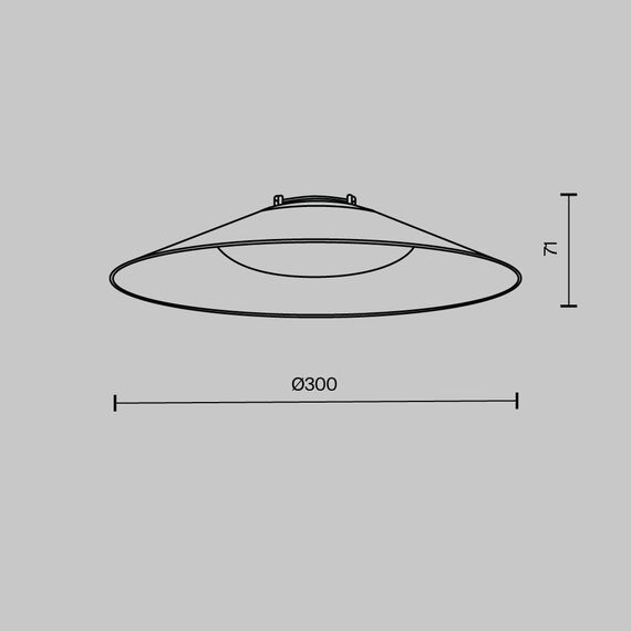 Maytoni Technical TR127B-12W4K-W Подвесной светильник Campana Parity 4000K 12Вт 120° белый, изображение 7