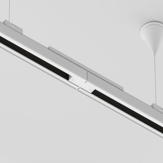 Maytoni Technical TRA005CI-31W Коннектор прямой внутренний Trinity белый, изображение 3