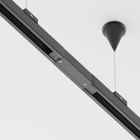 Maytoni Technical TRA005C-31B Коннектор прямой Trinity черный, изображение 2