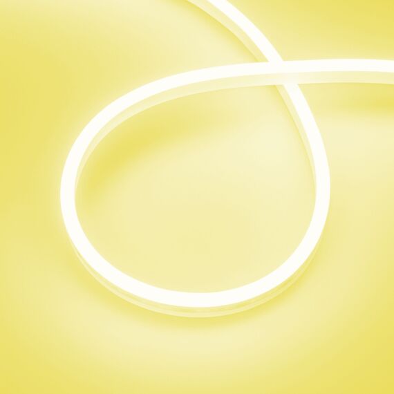 Arlight 036682 Светодиодная лента герметичная AURORA-PS-A120-12x6mm 24V Yellow (10 W/m, IP65, 2835, 5m) (Arlight, Силикон) 036682