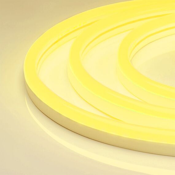 Arlight 021160 Гибкий неон ARL-CF2835-Classic-220V Yellow (26x15mm) (Arlight, 8 Вт/м, IP65) 021160, изображение 2