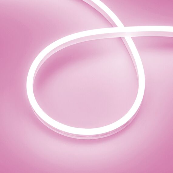 Arlight 036677 Светодиодная лента герметичная AURORA-PS-A120-12x6mm 24V Pink (10 W/m, IP65, 2835, 5m) (Arlight, Силикон) 036677, изображение 2