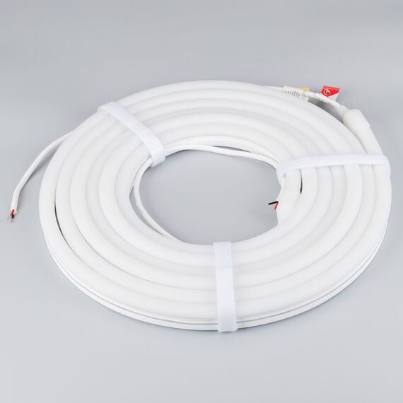 Arlight 042800 Светодиодная лента герметичная MOONLIGHT-SIDE-A140-12x24mm 24V Day5000 (9,6 W/m, IP68, 5m, wire x2) (Arlight, Вывод прямой, 3 года) 042800, изображение 6
