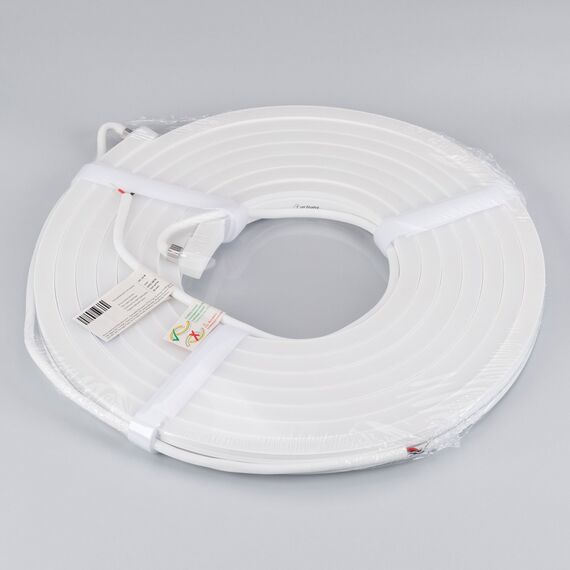 Arlight 027941(1) Светодиодная лента герметичная MOONLIGHT-SIDE-A140-12x17mm 24V White6000 (9,6 W/m, IP67, 5m, wire x2) (Arlight, Вывод боковой, 3 года) 027941(1), изображение 5