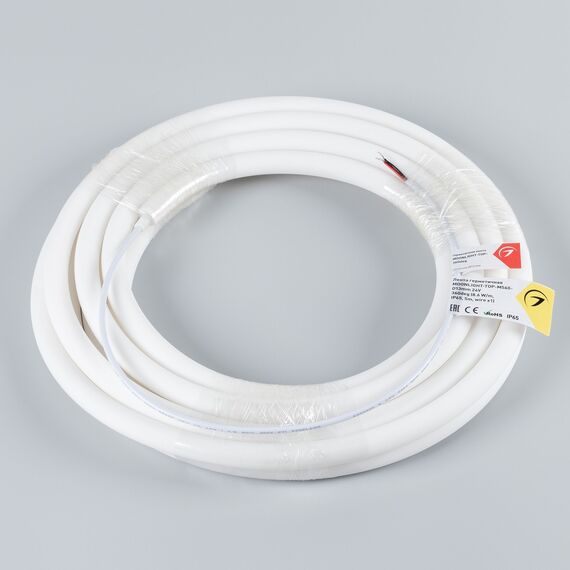 Arlight 039551 Светодиодная лента герметичная MOONLIGHT-TOP-M560-D13mm 24V Warm3000 360deg (8,6 W/m, IP65, 5m, wire x1) (Arlight, Вывод прямой, 3 года) 039551, изображение 3
