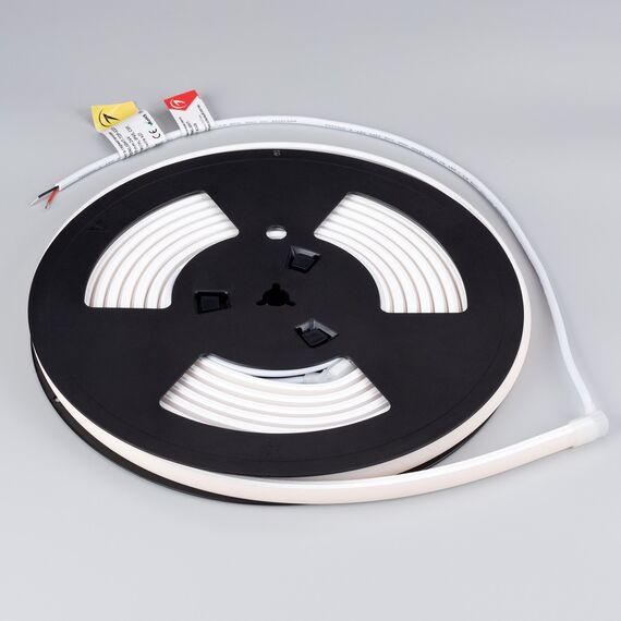 Arlight 038317 Светодиодная лента герметичная MOONLIGHT-TOP-X320-11x7mm 24V Warm3000 (10 W/m, IP65, CSP, 5m, wire x2) (Arlight, Силикон) 038317, изображение 5