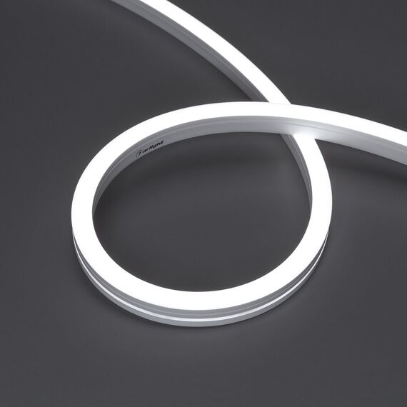 Arlight 027941(1) Светодиодная лента герметичная MOONLIGHT-SIDE-A140-12x17mm 24V White6000 (9,6 W/m, IP67, 5m, wire x2) (Arlight, Вывод боковой, 3 года) 027941(1), изображение 2