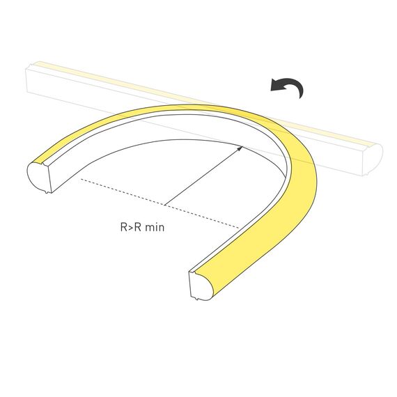 Arlight 038829 Светодиодная лента герметичная MOONLIGHT-TOP-A140-16x15mm 24V Day5000 (9,6 W/m, IP65, 2835, 5m, wire x1) (Arlight, Вывод вниз, 3 года) 038829, изображение 10