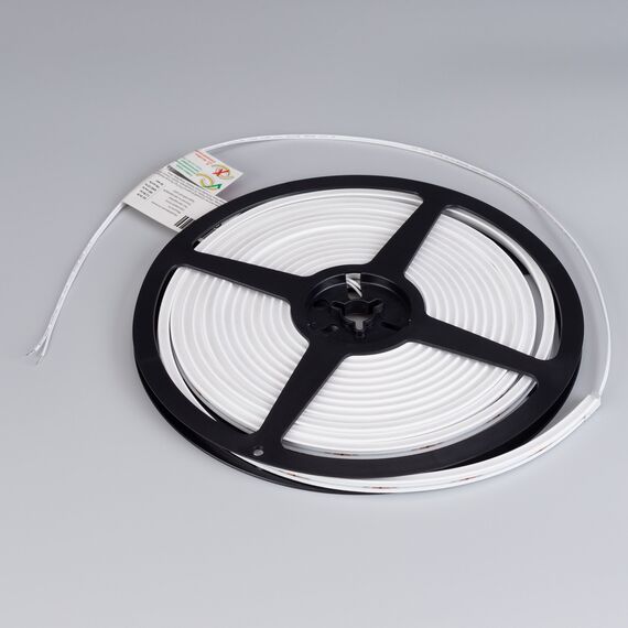 Arlight 039571 Светодиодная лента герметичная MOONLIGHT-SIDE-T-M196-03x06mm 24V Warm2700 (7,2 W/m, IP54, 2216, 5m, wire x2) (Arlight, Вывод прямой, 3 года) 039571, изображение 6