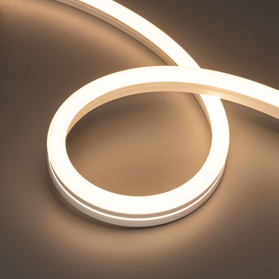 Arlight 038602 Светодиодная лента герметичная MOONLIGHT-SIDE-A140-12x24mm 24V Warm3000 (9,6 W/m, IP68, 5m, wire x2) (Arlight, Вывод прямой, 3 года) 038602