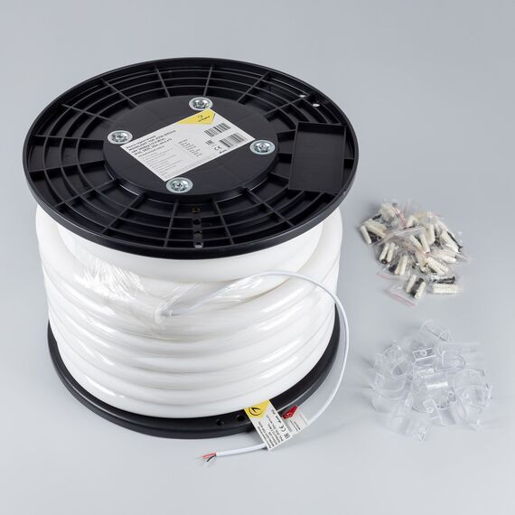 Arlight 039439 Светодиодная лента герметичная MOONLIGHT-TOP-A336-D25mm 48V Day4000 360deg (12,5 W/m, IP65, 2835, 20m, wire x1) (Arlight, Вывод прямой, 3 года) 039439, изображение 3