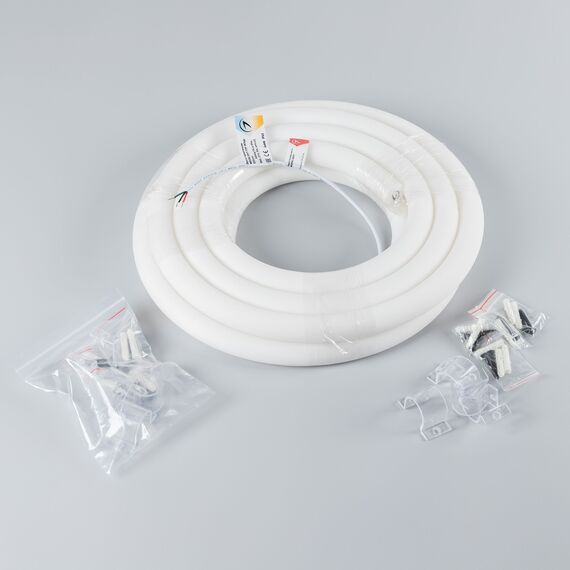 Arlight 037565 Светодиодная лента герметичная MOONLIGHT-TOP-M768-D25mm 24V White-MIX 360deg (14,4 W/m, IP65, 2216, 5m, wire x1) (Arlight, Вывод прямой, 3 года) 037565, изображение 3