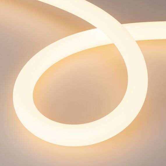 Arlight 039321 Светодиодная лента герметичная MOONLIGHT-SIDE-A336-D40mm 24V Warm2400 360deg (15 W/m, IP65, 2835, 5m, wire x1) (Arlight, Вывод боковой, 3 года) 039321