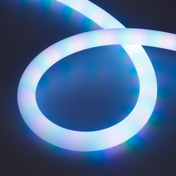 Arlight 048828 Светодиодная лента герметичная SPI-MOONLIGHT-TOP-G180-D40mm 12V RGB 360deg (21,6 W/m, IP65, 5m, wire x1) (Arlight, Вывод прямой, 2 года) 048828, изображение 3