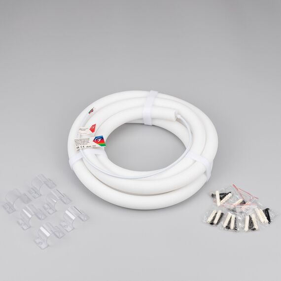 Arlight 037564 Светодиодная лента герметичная SPI-MOONLIGHT-TOP-F180-D25mm 12V RGB-PX2 360deg (20 W/m, IP65, 3535, 3m, wire x1) (Arlight, Вывод прямой, 3 года) 037564, изображение 3